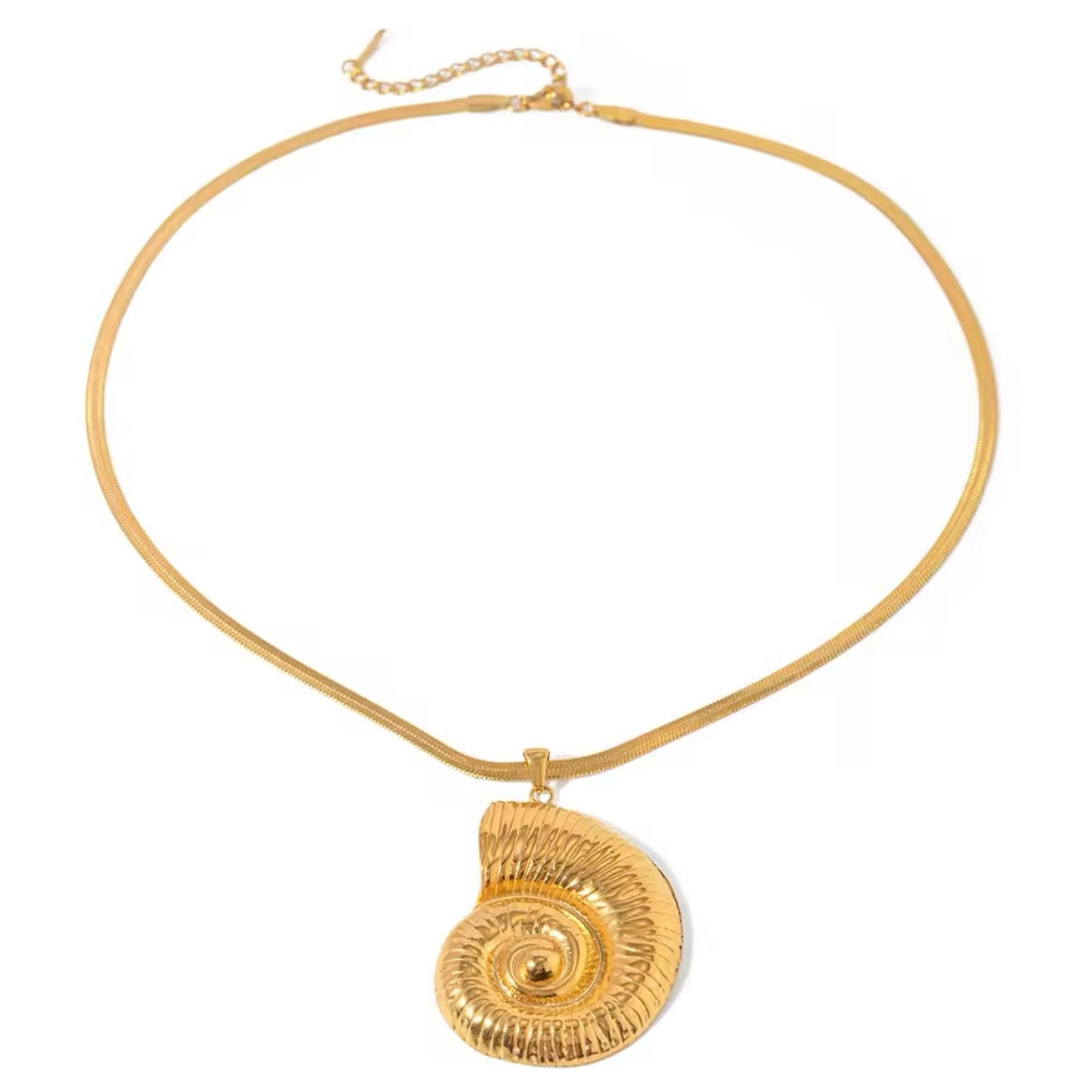 Aurora Spiral Necklace