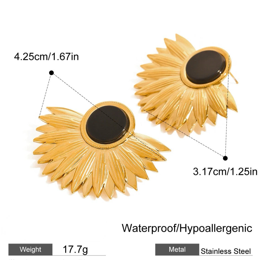 Solar Eclipse Earrings