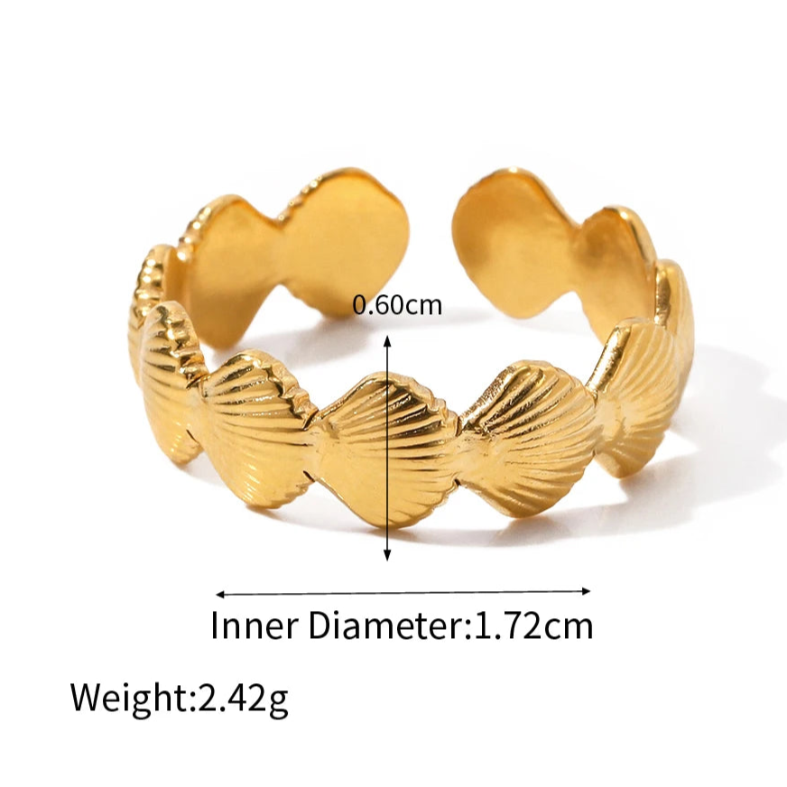 Golden Tides Ring Collection