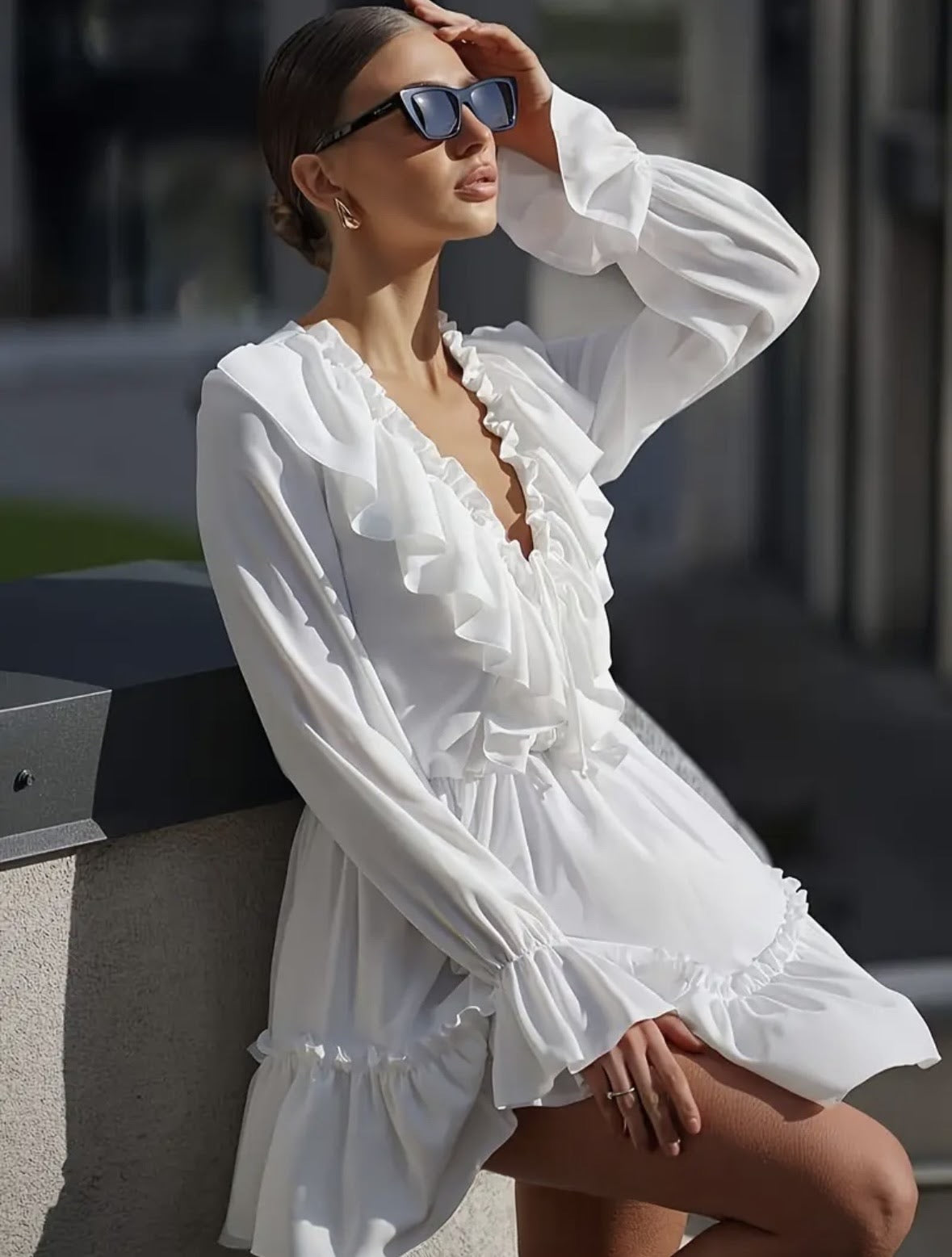 Sunset Rose Dress