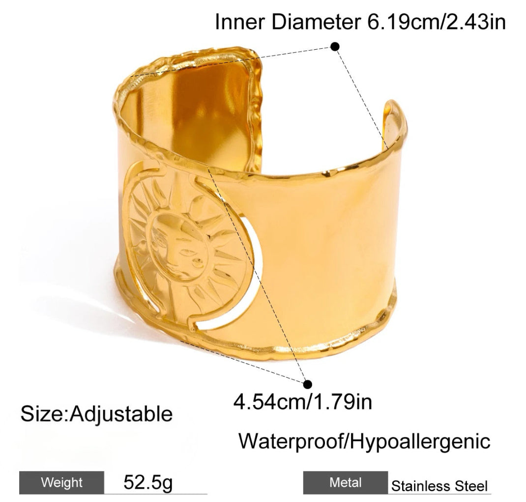 Solstice Emblem Cuff