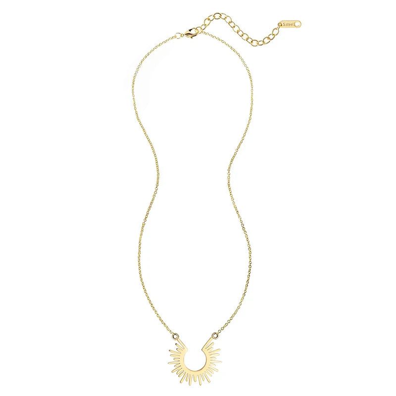 Boho Sunflare Necklace