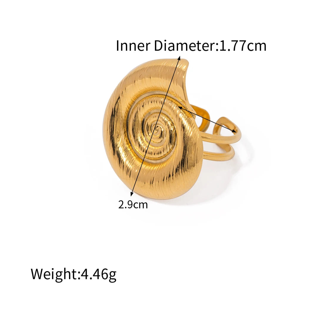 Golden Tides Ring Collection