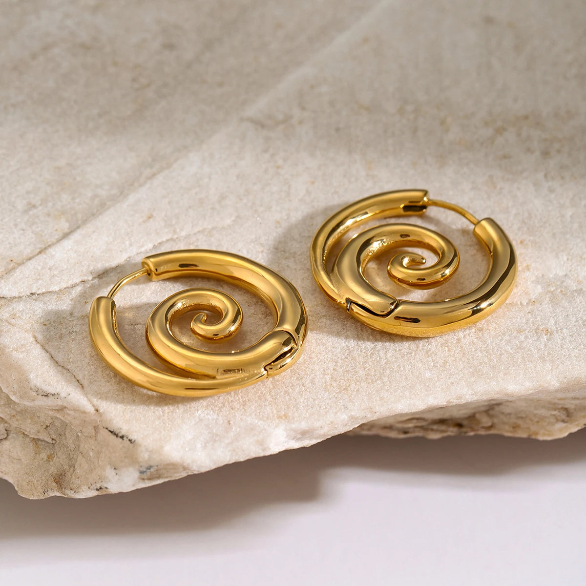 Sun Spiral Hoops