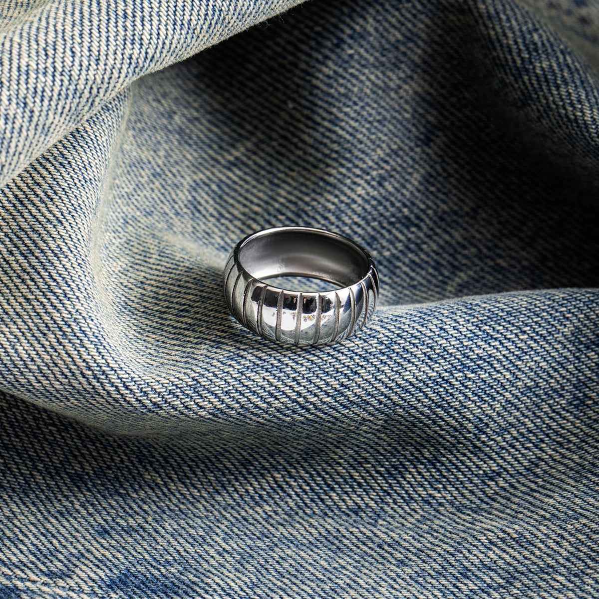 Desert Steel Echoes Rings