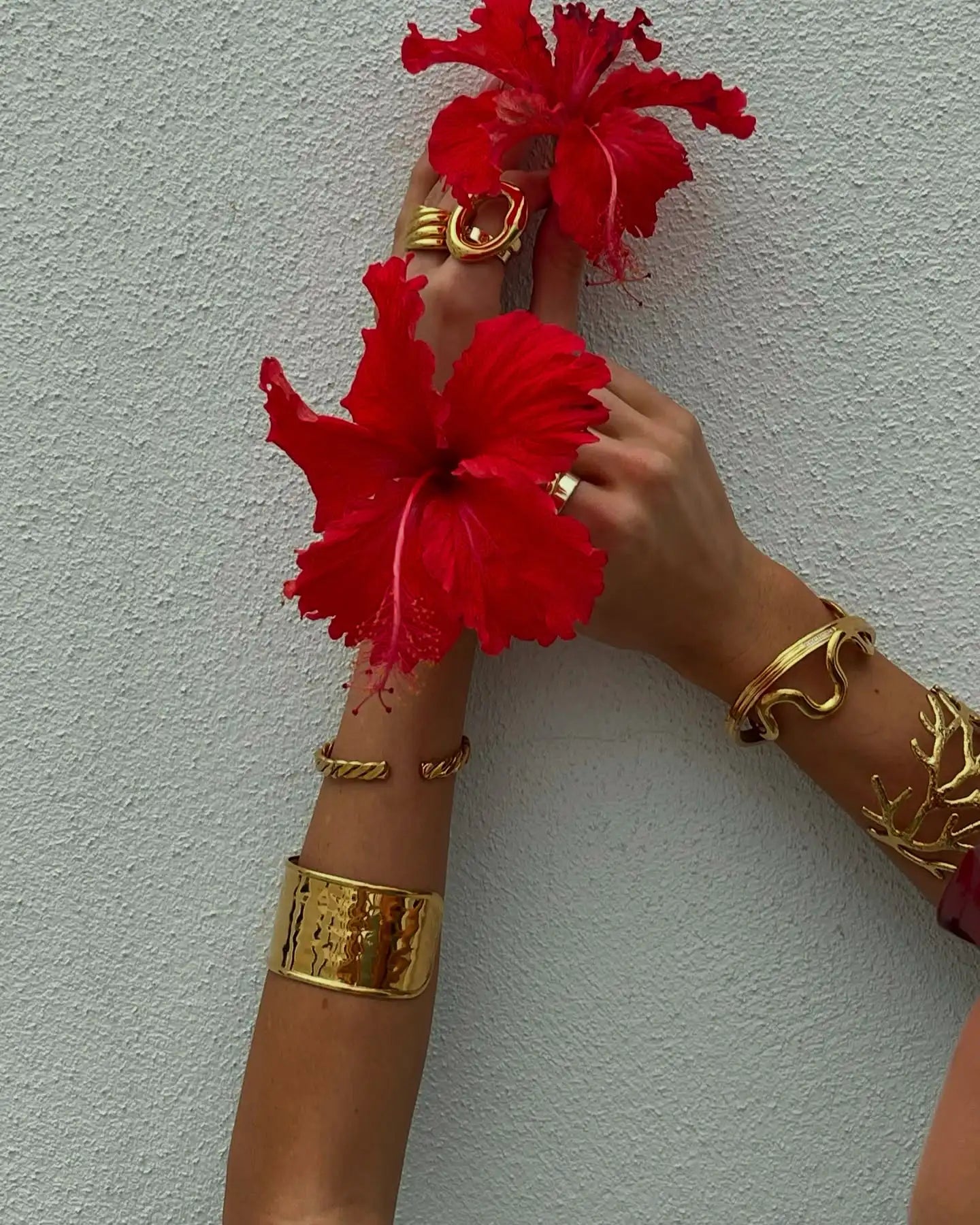 Golden Oasis Cuff Collection