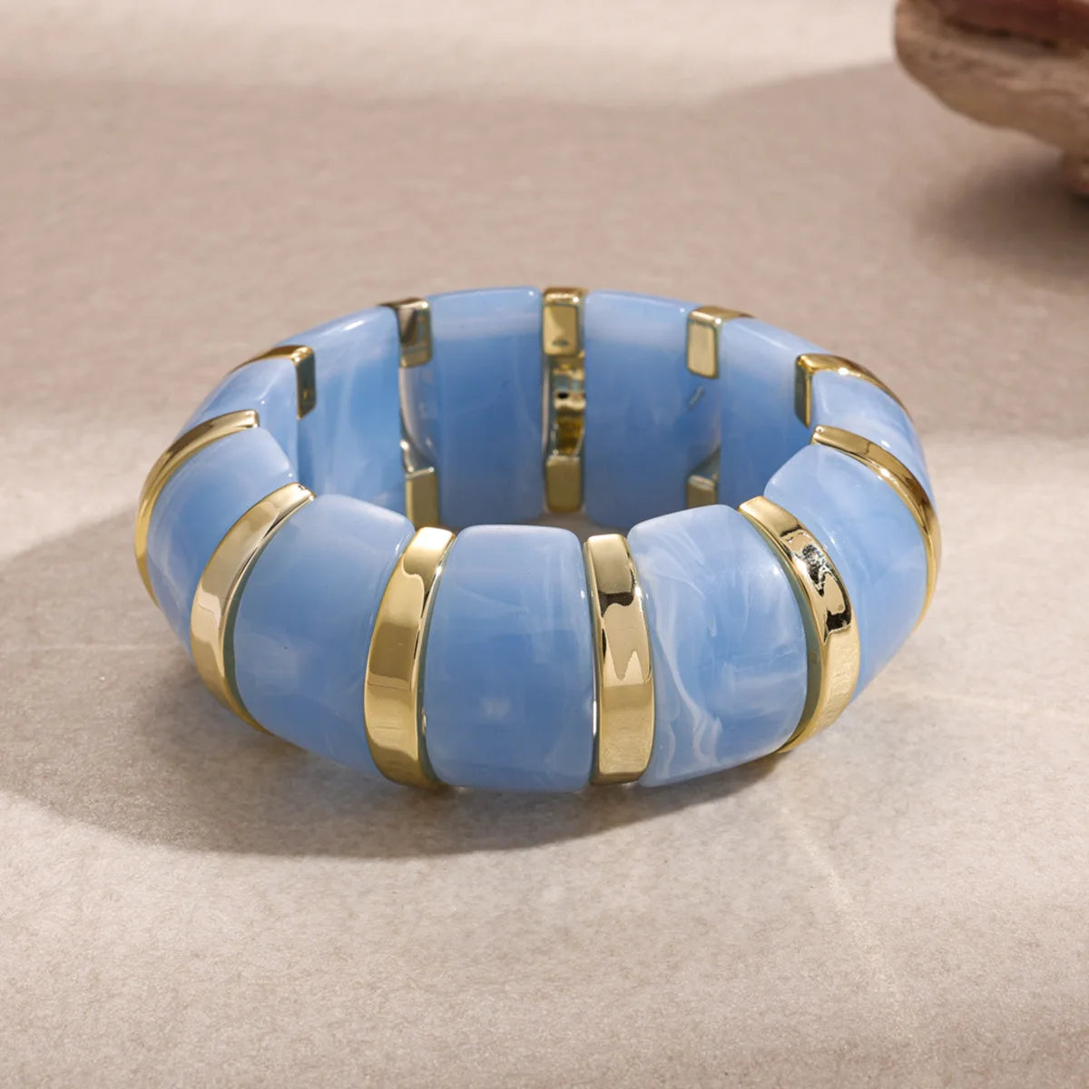 Boho Azure Waves Bangles