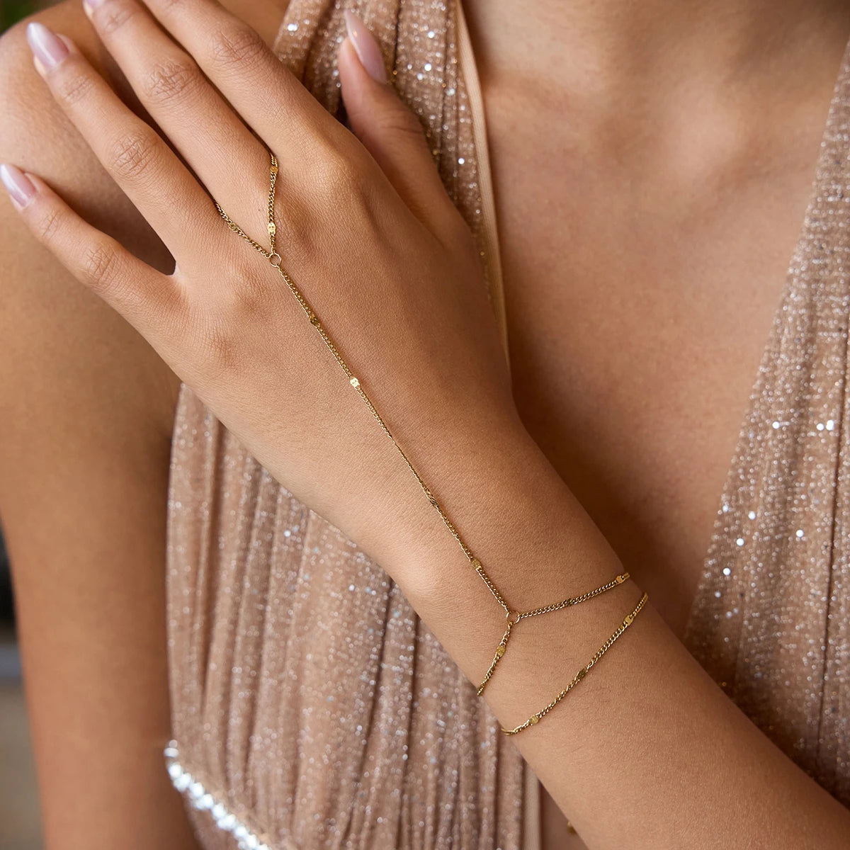 Golden Reverie Bracelet Set