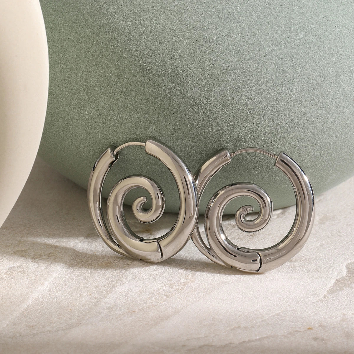 Sun Spiral Hoops