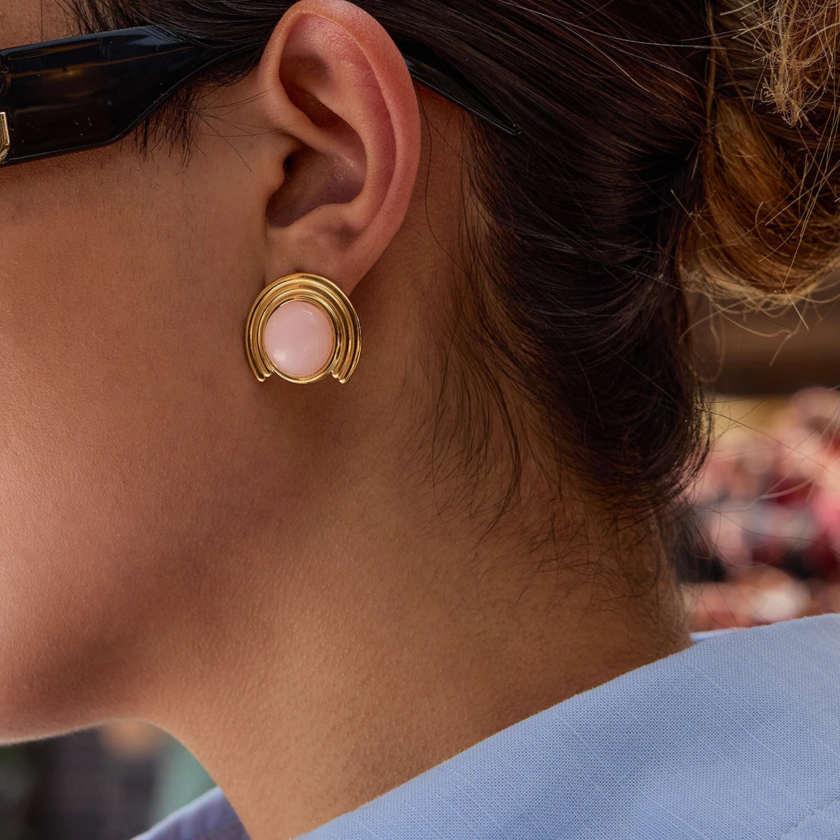 Luna Halo Earrings
