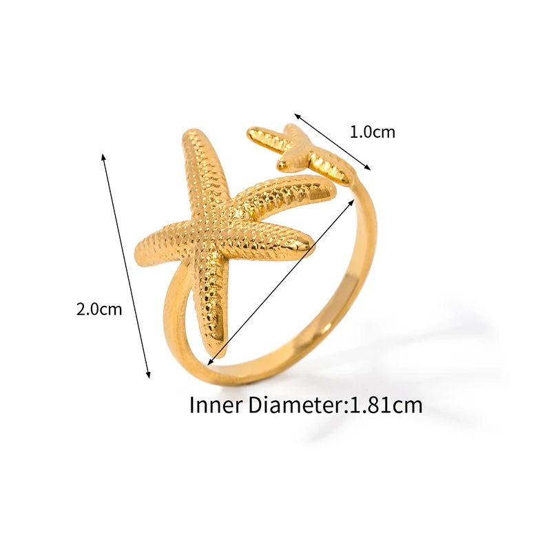 Golden Tides Ring Collection