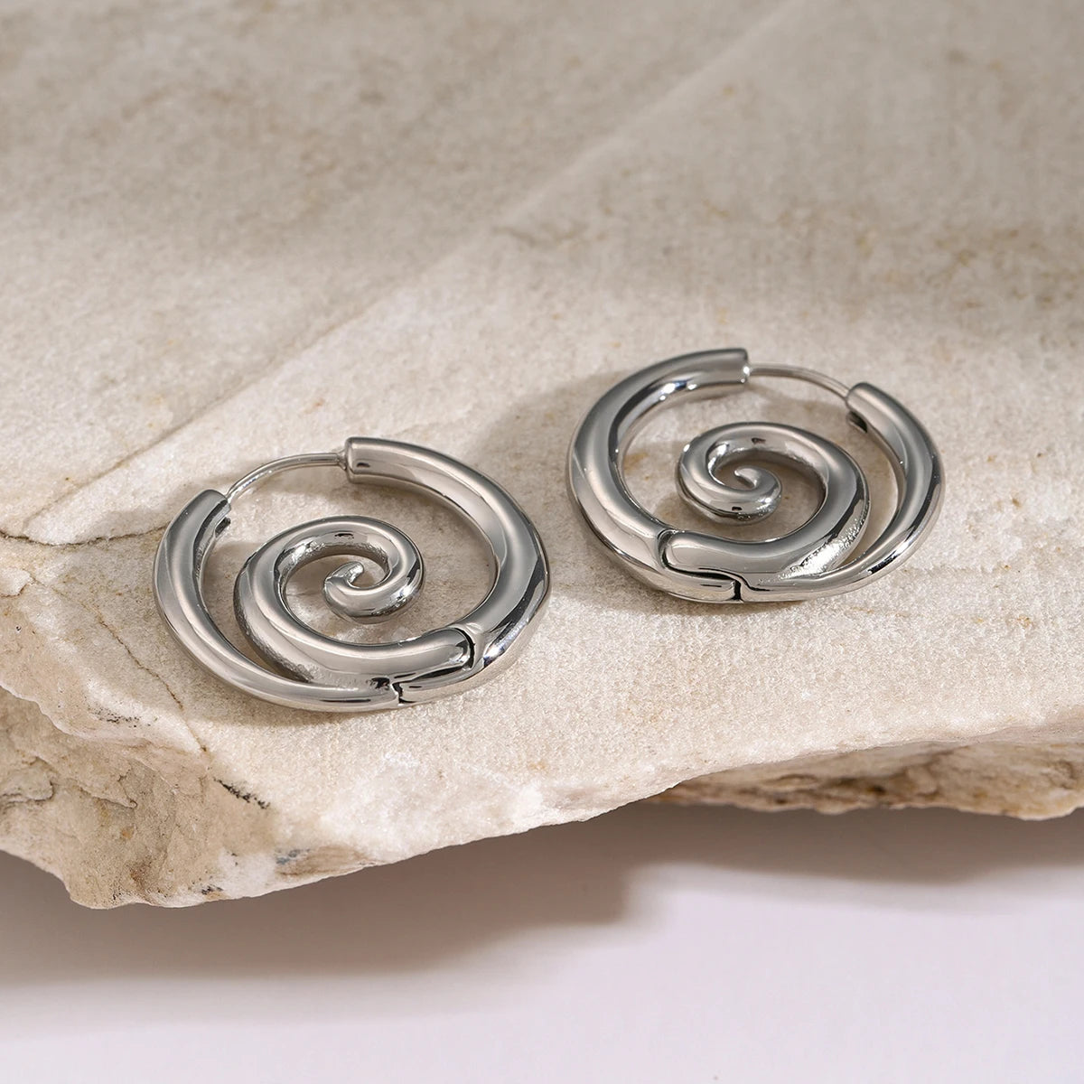 Sun Spiral Hoops