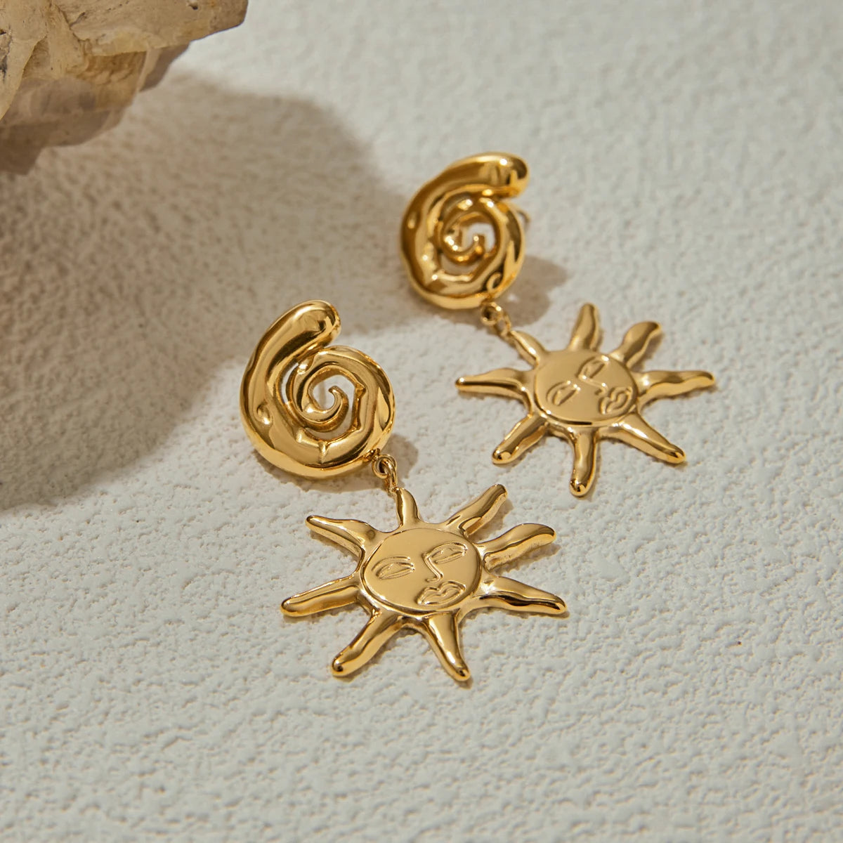 Solar Swirl Earrings