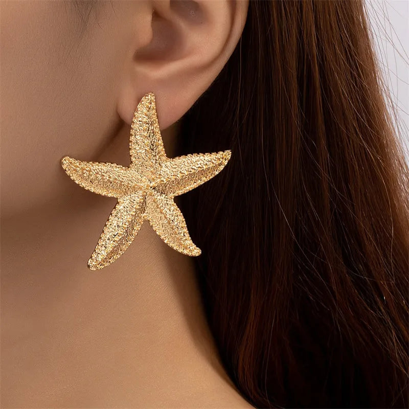 Solara Star Earrings
