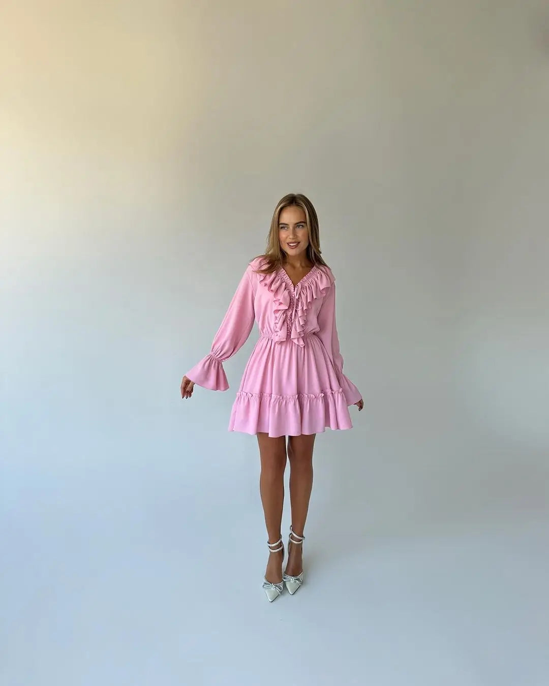 Sunset Rose Dress