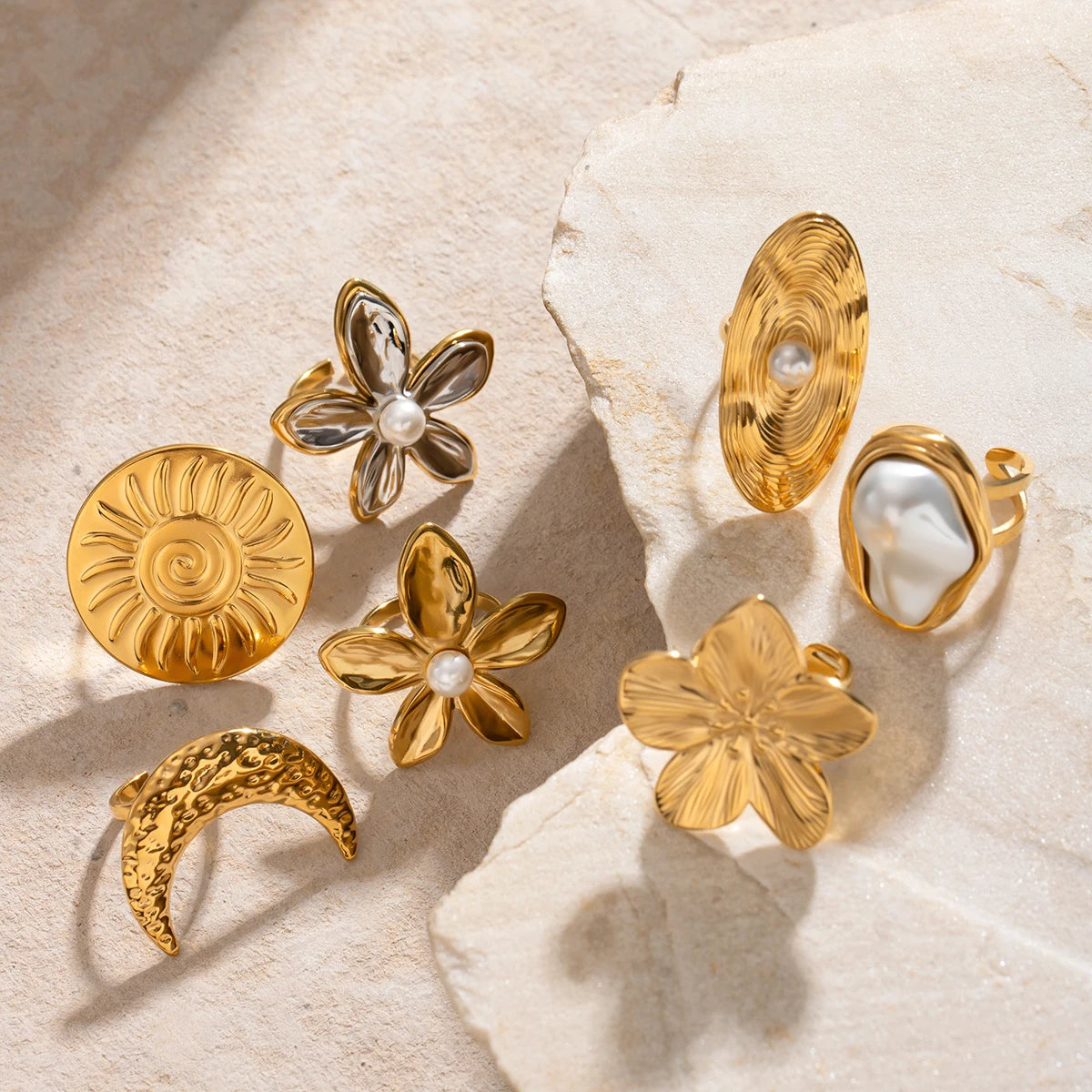 Luna Solis Rings Collection
