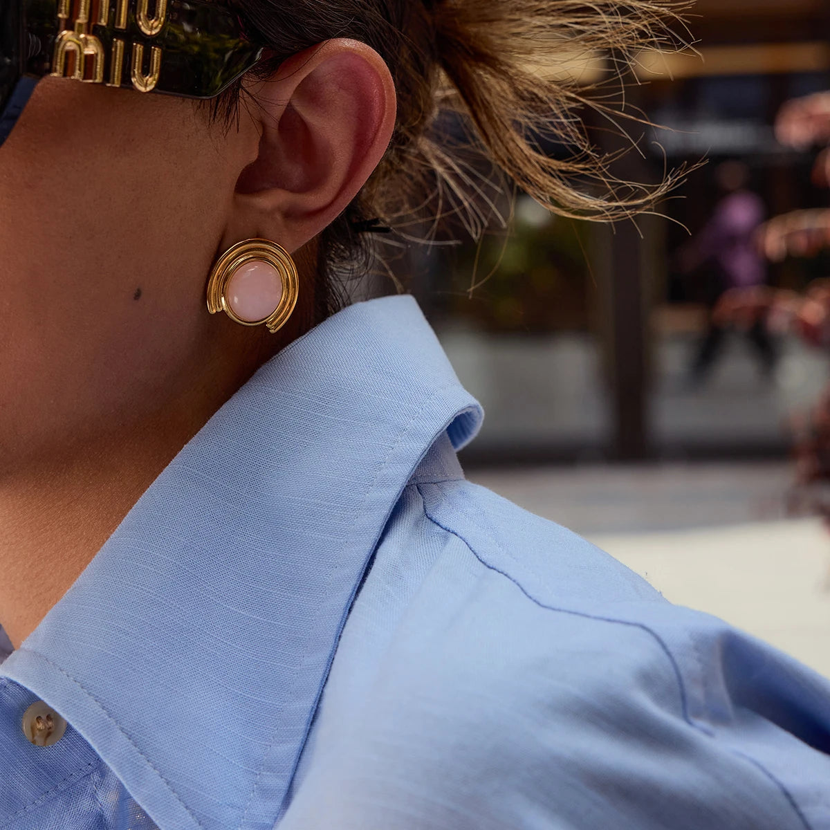 Luna Halo Earrings