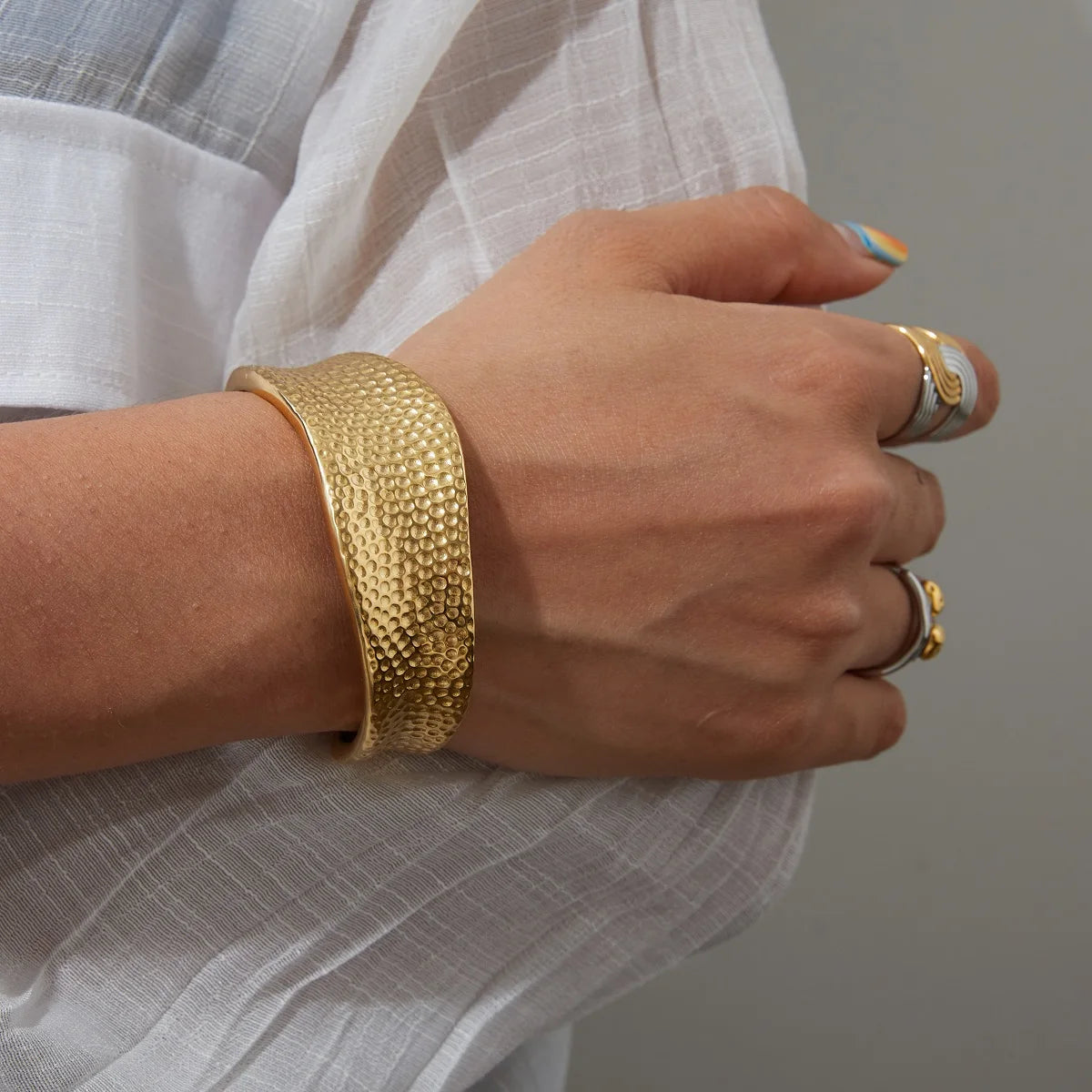 Solar Ember Cuff