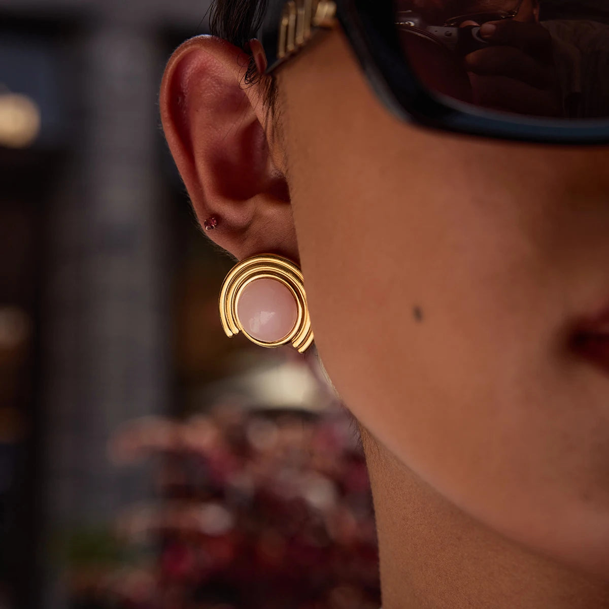 Luna Halo Earrings