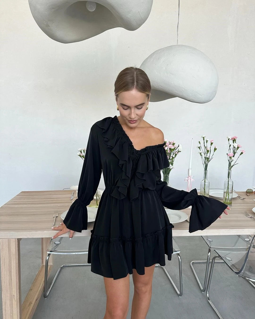 Sunset Rose Dress