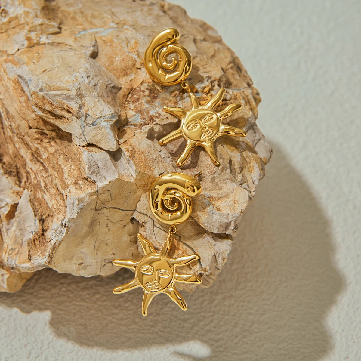 Solar Swirl Earrings