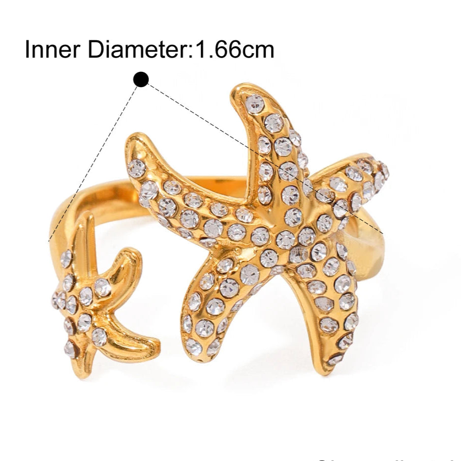 Golden Tides Ring Collection