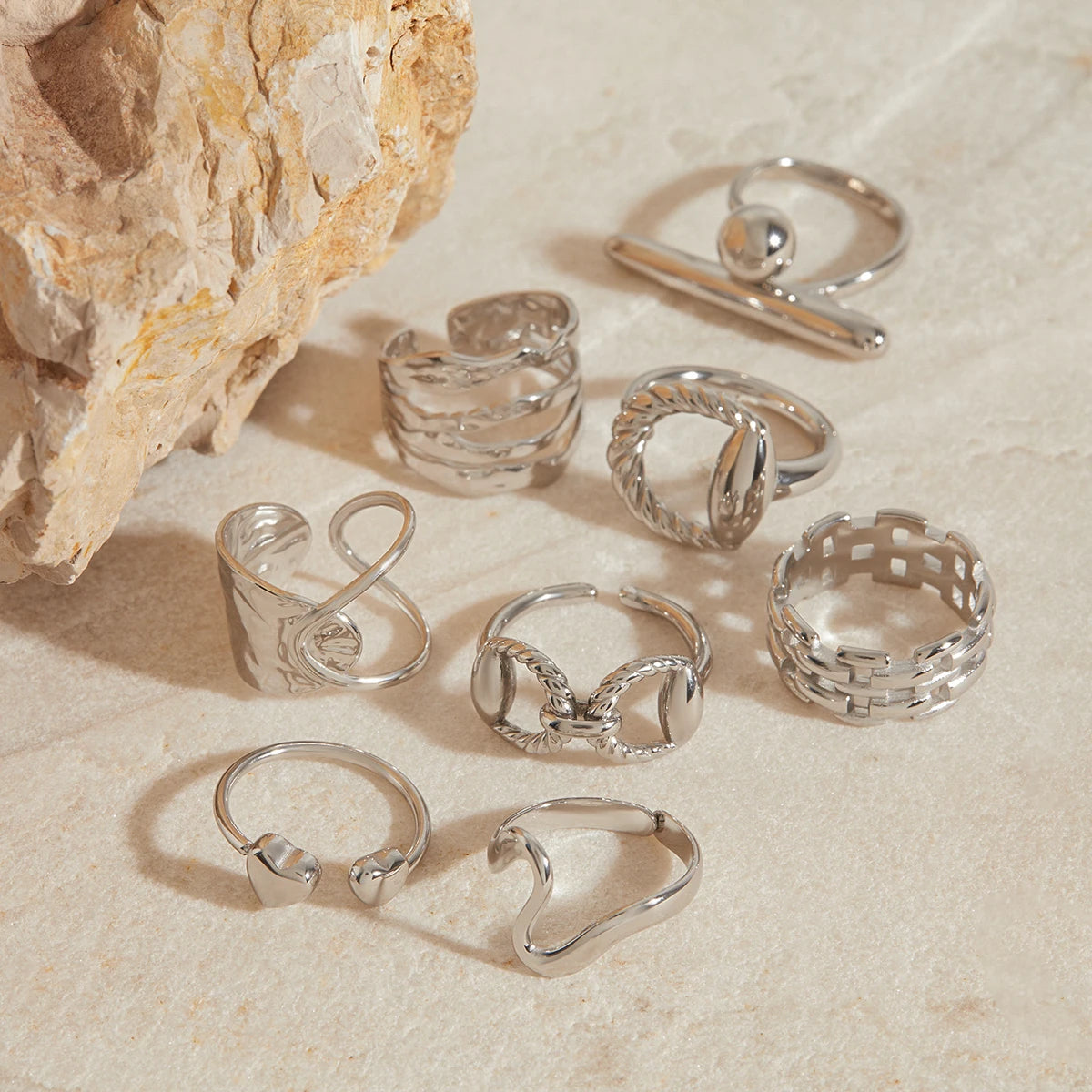 Luna Loops Ring Collection