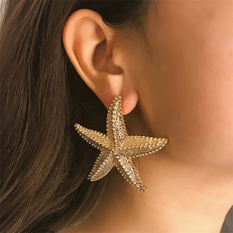 Solara Star Earrings