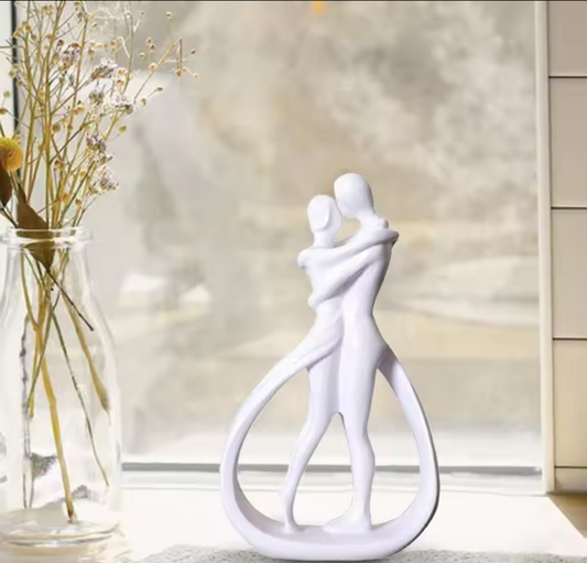 Infinite Love Embrace Sculpture