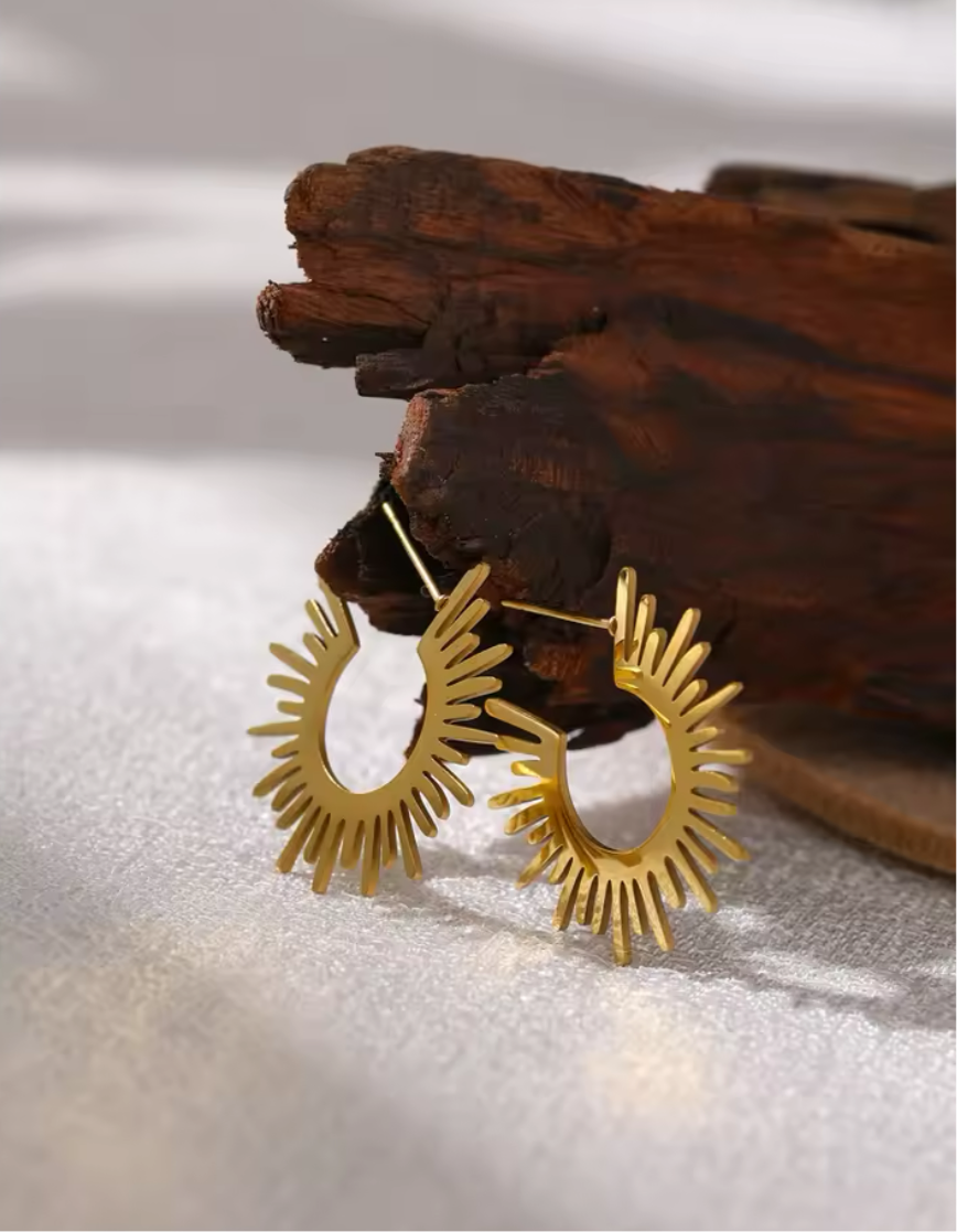 Boho Sunflare Earrings