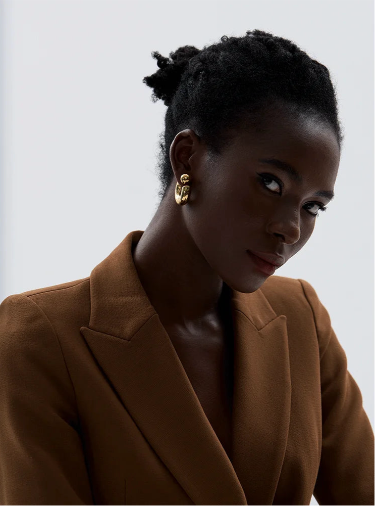 Orb Luxe Sculptural Earrings