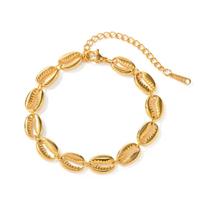 Golden Cowrie Bracelet