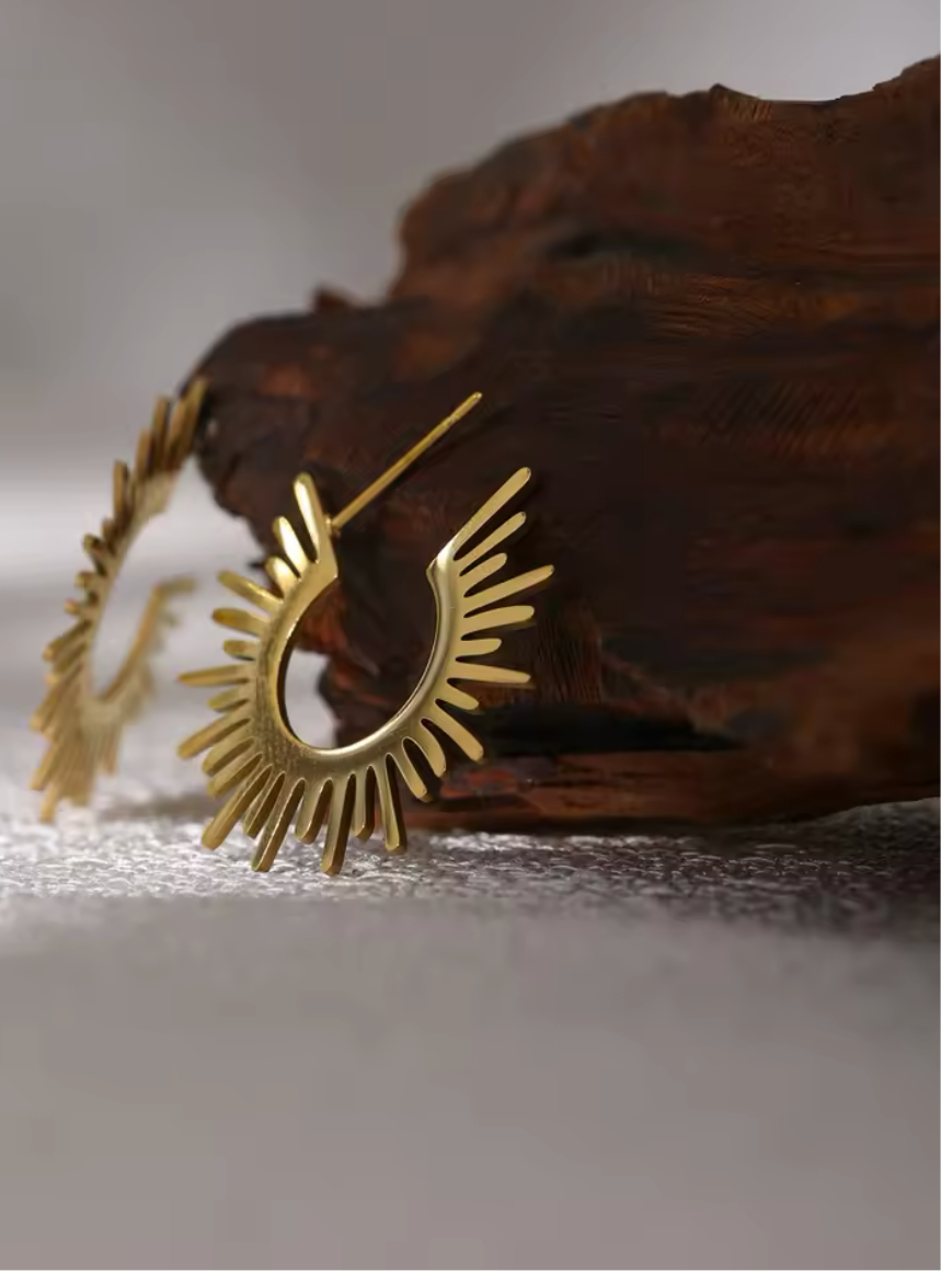 Boho Sunflare Earrings