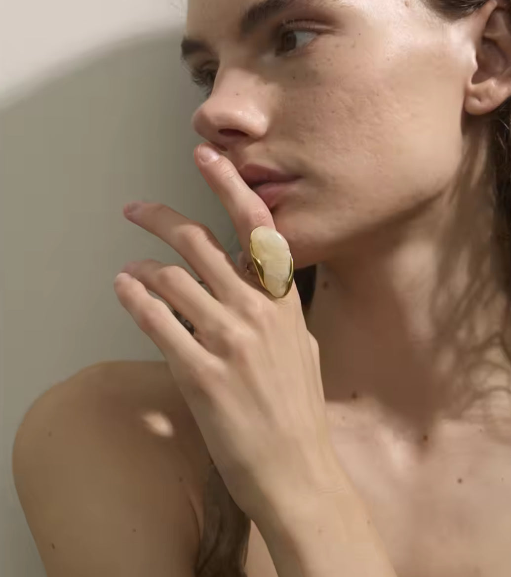 Sahara Stone Wrap Ring