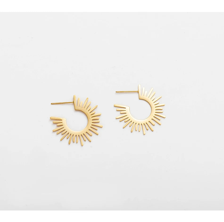 Boho Sunflare Earrings