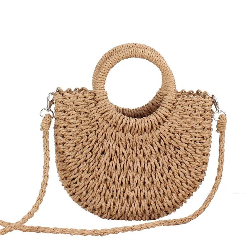 Willow Bloom Handwoven Tote