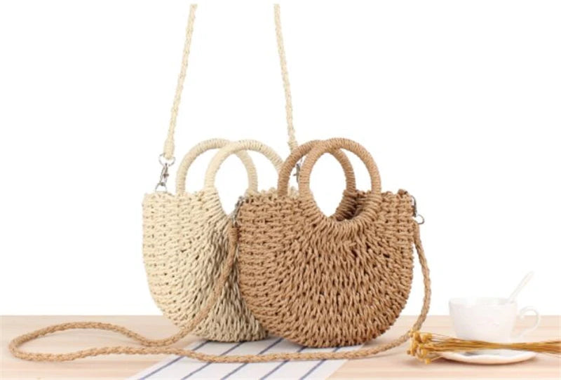 Willow Bloom Handwoven Tote