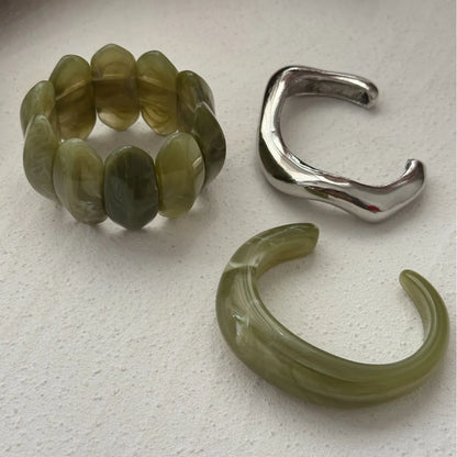 Emerald Oasis bangles