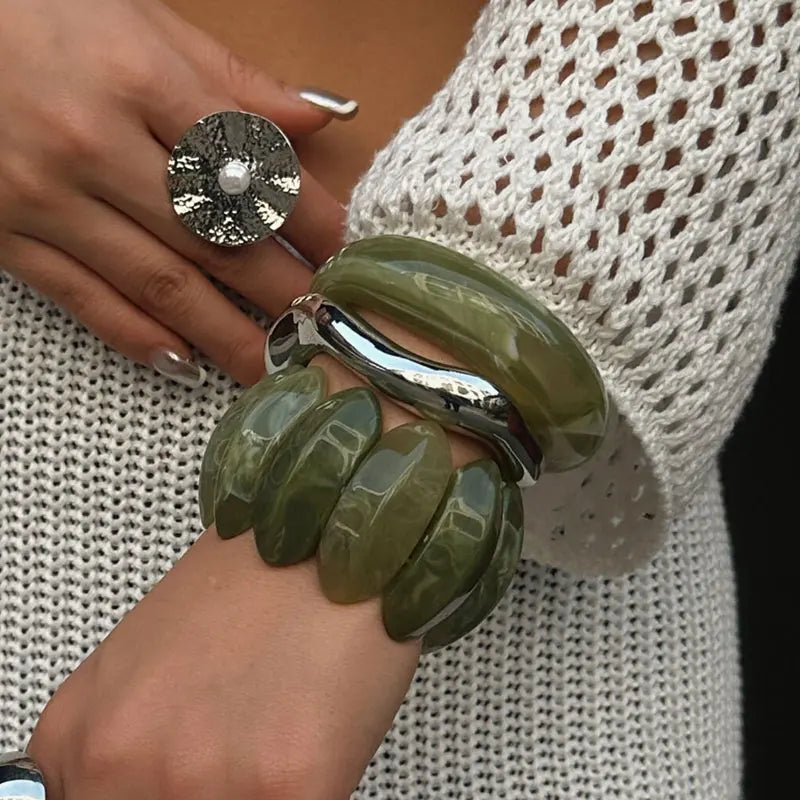 Emerald Oasis bangles