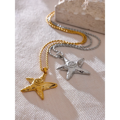 Celestial Starfish Necklace