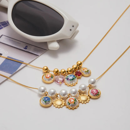 Boho Bloom Amulet Necklace