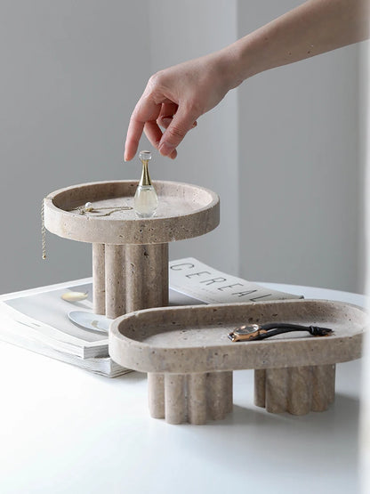 Modern Terra Stone Display Stands