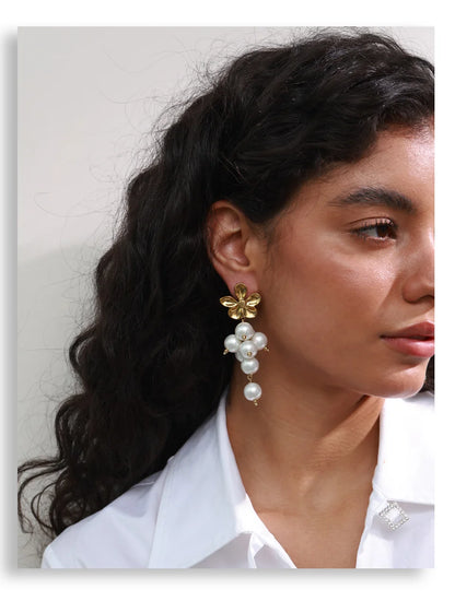 Pearl Meadow Earrings