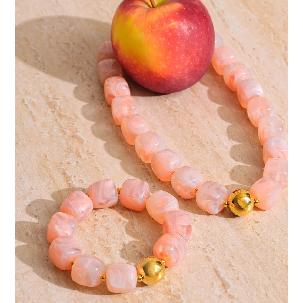 Aurora Bead Necklace