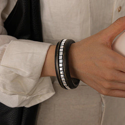 Midnight Eclipse Boho Bangle Set