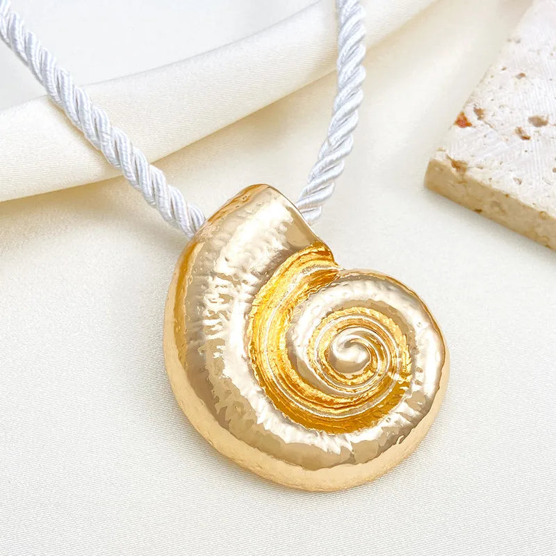 Nautilus Shell Choker