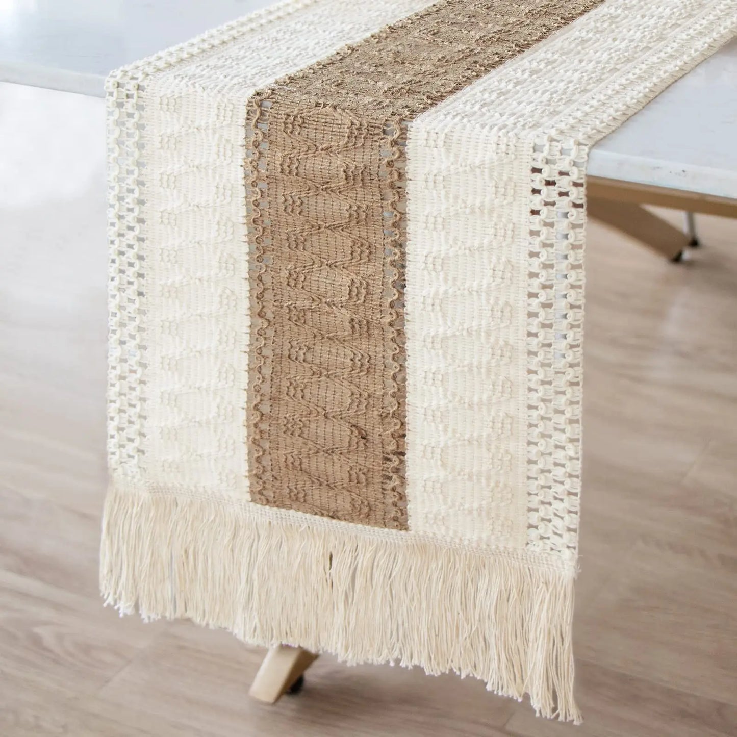 Boho Fringe Table Runner