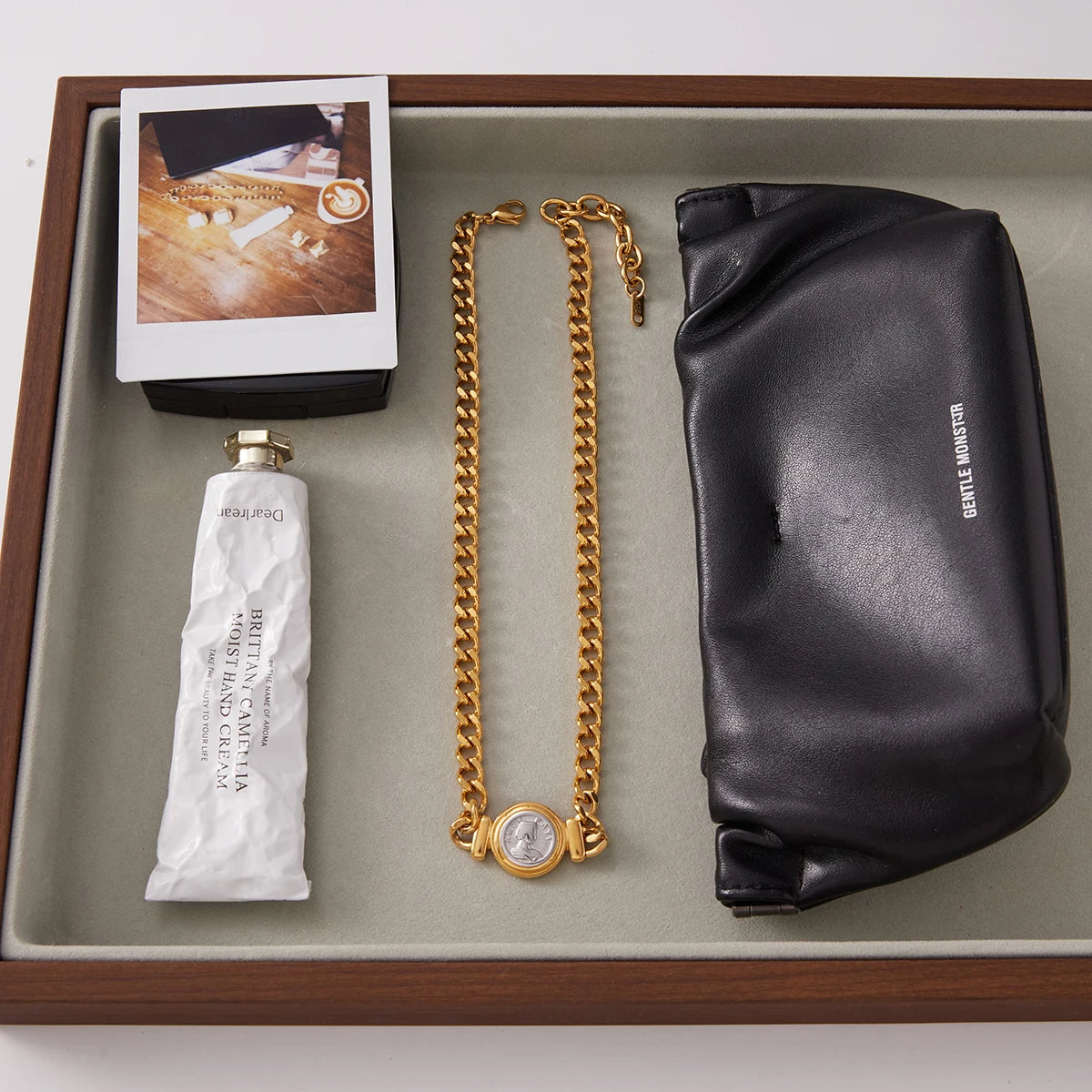 Gilded Medallion Chain