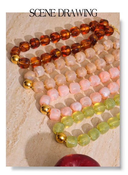 Aurora Bead Necklace