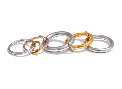 Boho Orbit Rings